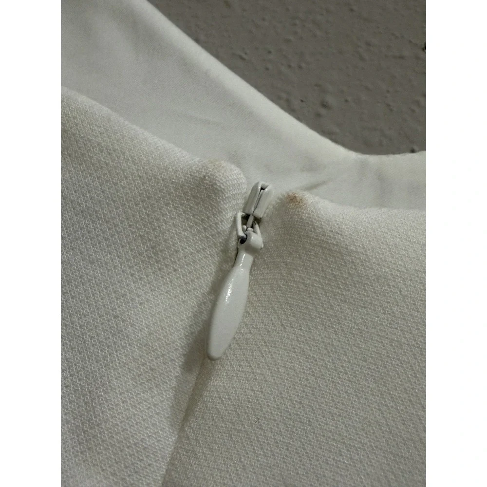 French Connection‎ Whisper White Faux Wrap Mini Dress Size 2 Spaghetti Strap